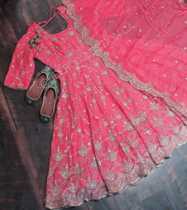 EMBROIDERED ANARKALI GOWN